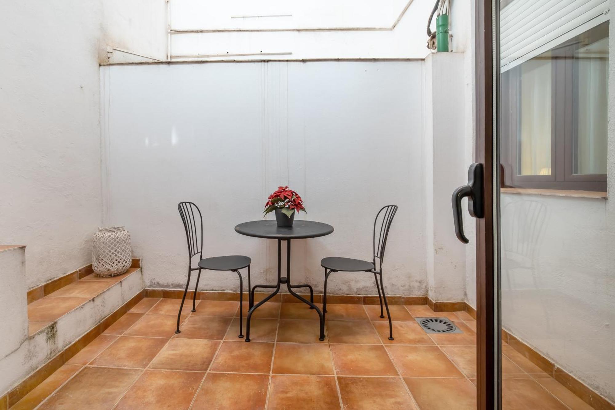 Encanto En La Juderia: Apartamento Con Patio Cordova Esterno foto