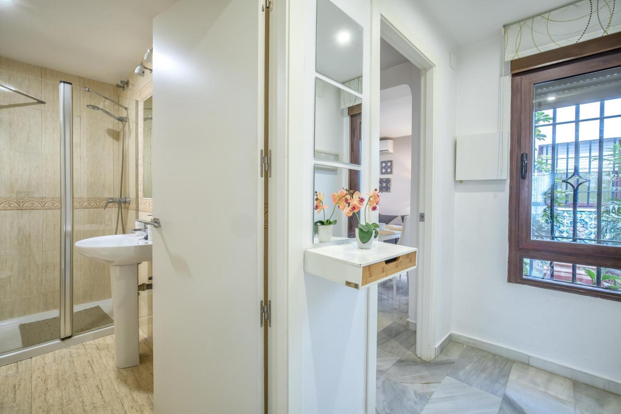 Encanto En La Juderia: Apartamento Con Patio Cordova Esterno foto