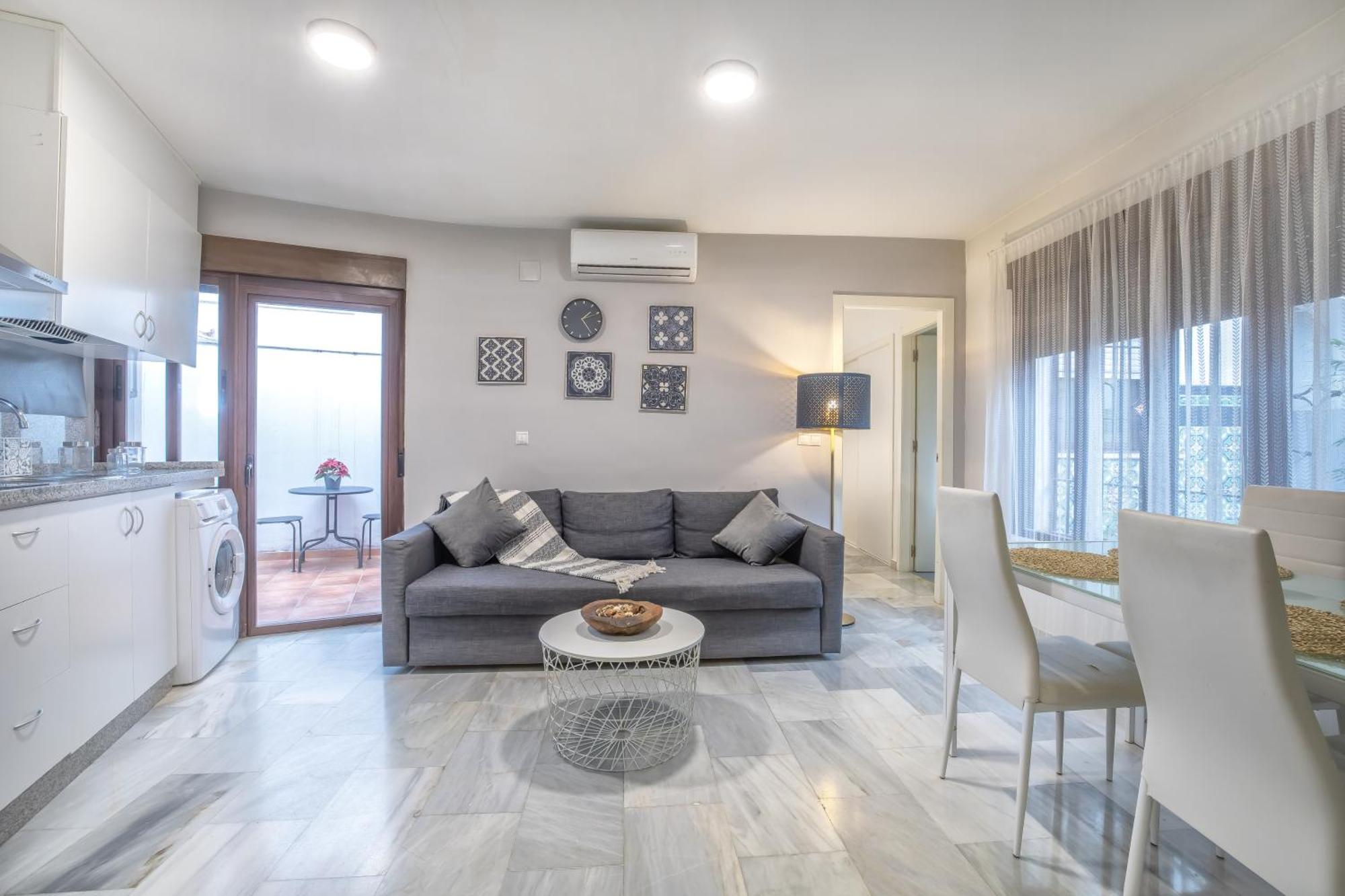 Encanto En La Juderia: Apartamento Con Patio Cordova Esterno foto